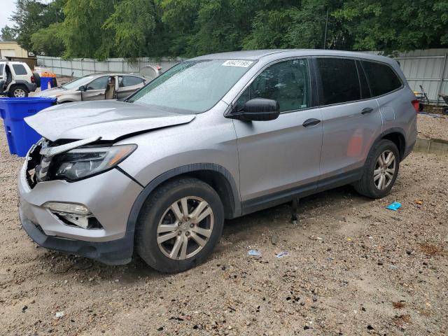 HONDA PILOT LX 2018 with VIN 5FNYF5H15JB027337 - Photo from auction