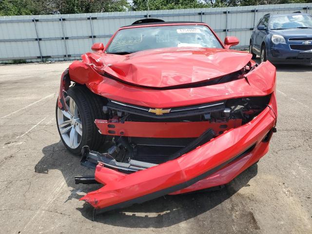 Photo 5 from auction – 2017 CHEVROLET CAMARO LT with VIN 1G1FB3DS2H0104611