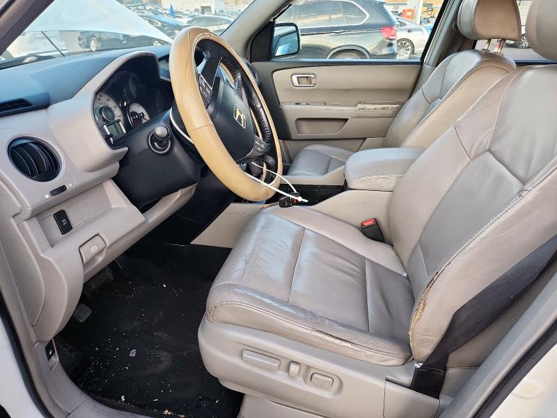Photo 7 from auction – 2009 HONDA PILOT EXL with VIN 5FNYF386X9B013686