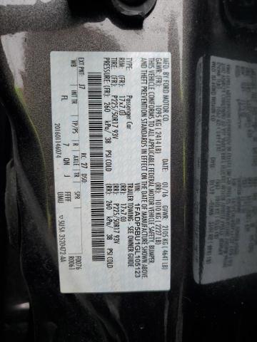 Photo 14 from auction – 2016 FORD C-MAX SEL with VIN 1FADP5BU1GL105123