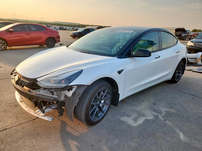 TESLA MODEL 3 2022 with VIN 5YJ3E1EB0NF166459 - Photo from auction