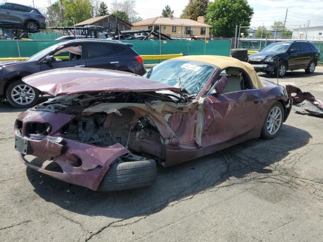 BMW Z4 2.5 2004 with VIN 4USBT33544LS52082 - Photo from auction