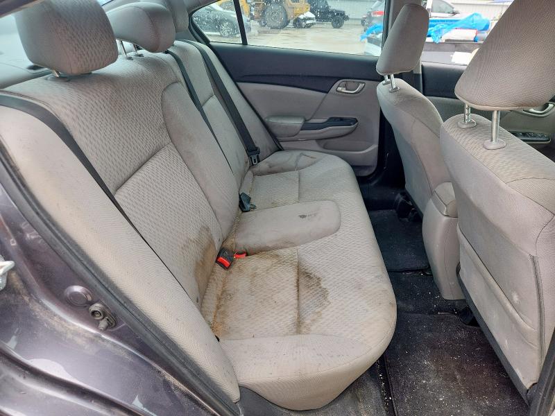 Photo 10 from auction – 2014 HONDA CIVIC LX with VIN 19XFB2F59EE057461