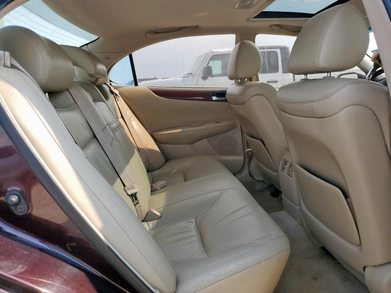 Photo 10 from auction – 2003 LEXUS ES 300 with VIN JTHBF30G430090651
