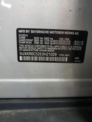 Photo 14 from auction – 2014 BMW X5 XDRIVE3 with VIN 5UXKR0C52E0H21029