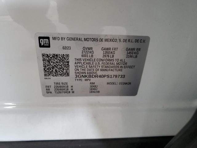 Photo 14 from auction – 2023 CHEVROLET BLAZER 3LT with VIN 3GNKBDR40PS179733