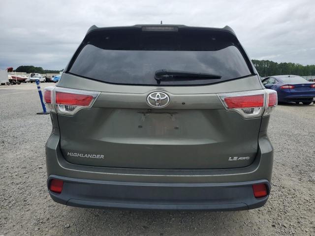 Photo 6 from auction – 2014 TOYOTA HIGHLANDER LE with VIN 5TDBKRFH4ES053275