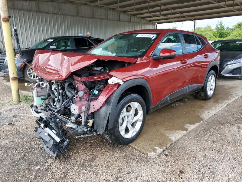 CHEVROLET TRAX LS 2025 with VIN KL77LFEP5SC147086 - Photo from auction