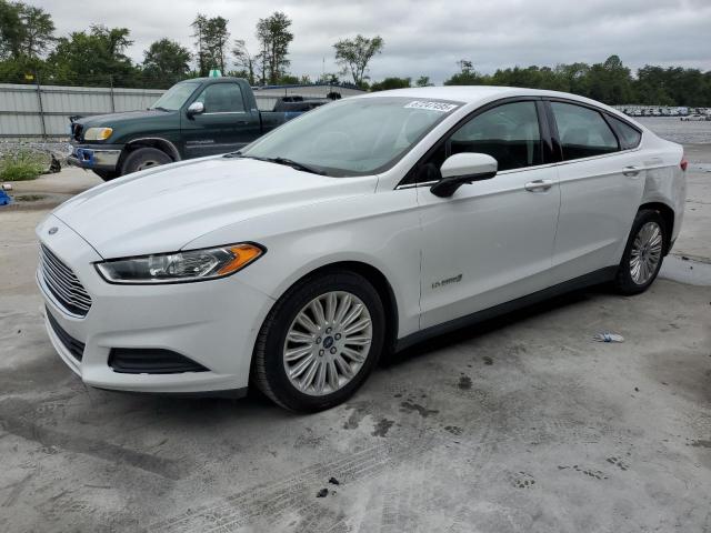 FORD FUSION S H 2016 with VIN 3FA6P0UU5GR350467 - Photo from auction