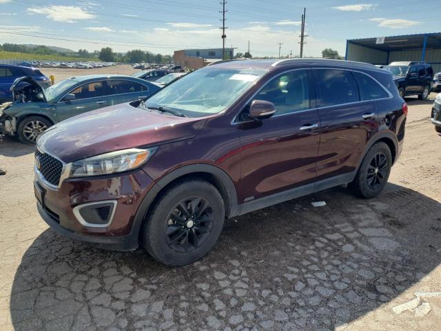 KIA SORENTO LX 2017 with VIN 5XYPGDA36HG272732 - Photo from auction
