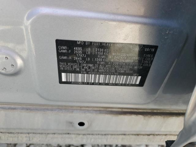 Photo 14 from auction – 2017 SUBARU OUTBACK 2. with VIN 4S4BSACC4H3251785