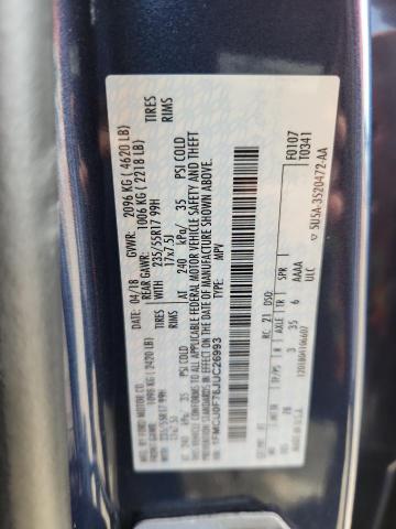 Photo 14 from auction – 2018 FORD ESCAPE S with VIN 1FMCU0F78JUC26993