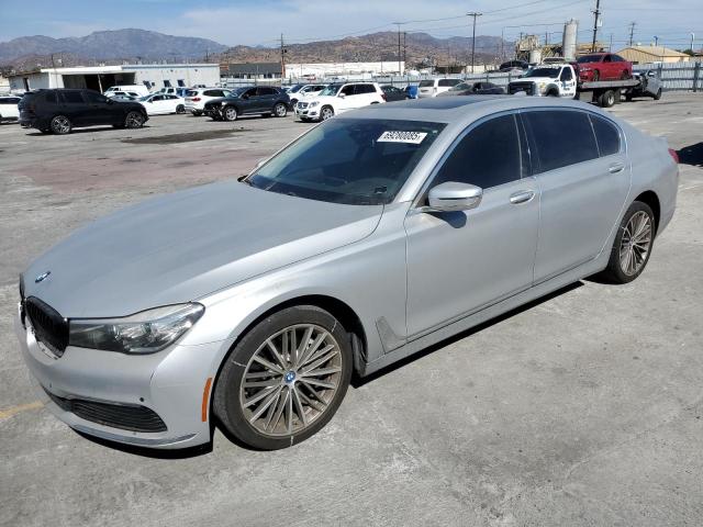 BMW 740 I 2018 with VIN WBA7E2C56JG742086 - Photo from auction