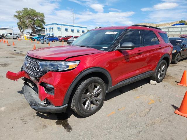 FORD EXPLORER X 2021 with VIN 1FMSK8DH9MGA05241 - Photo from auction