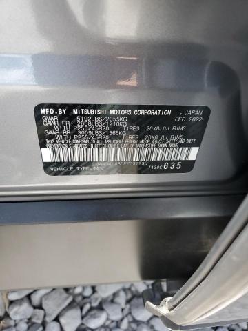 Photo 14 from auction – 2023 MITSUBISHI OUTLANDER with VIN JA4J4UA80PZ031995