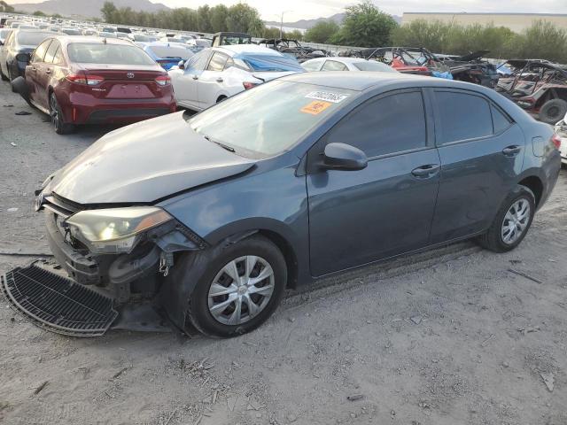 TOYOTA COROLLA L 2015 with VIN 2T1BURHE1FC461398 - Photo from auction