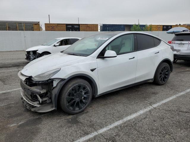 TESLA MODEL Y 2021 with VIN 5YJYGDEEXMF300436 - Photo from auction
