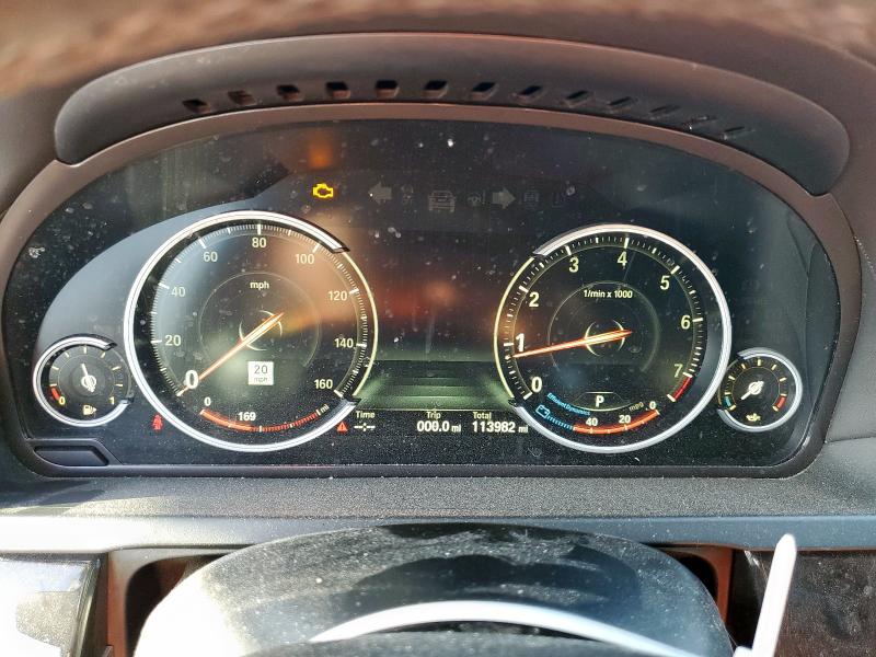 Photo 9 from auction – 2015 BMW 750 LXI with VIN WBAYF8C58FD654198