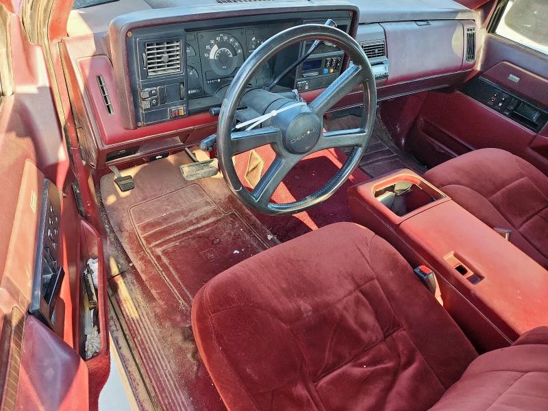 Photo 8 from auction – 1988 CHEVROLET GMT-400 C1 with VIN 2GCEC19K9J1277193
