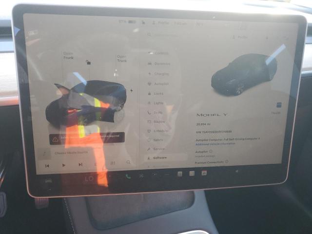 Photo 9 from auction – 2024 TESLA MODEL Y with VIN 7SAYGDED0RF019599