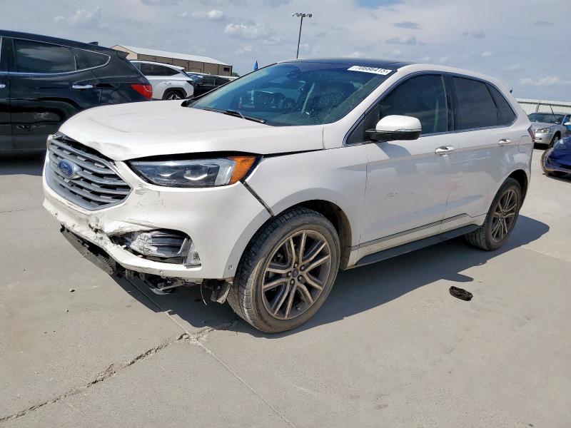FORD EDGE TITANIUM 2019 with VIN 2FMPK3K97KBC09268 - Photo from auction