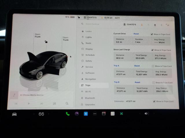 Photo 9 from auction – 2023 TESLA MODEL 3 with VIN 5YJ3E1EB2PF620133