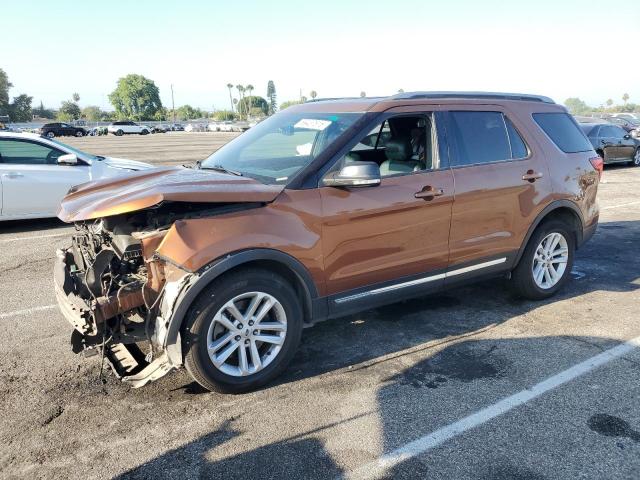 FORD EXPLORER X 2017 with VIN 1FM5K7D81HGB07081 - Photo from auction