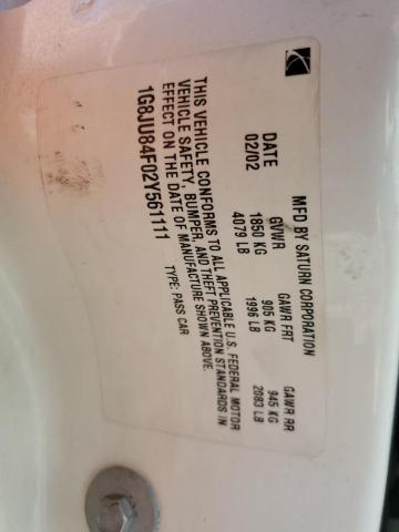 Photo 14 from auction – 2002 SATURN LW200 with VIN 1G8JU84F02Y561111