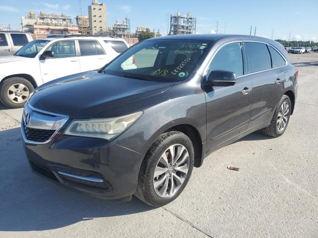 ACURA MDX TECHNO 2015 with VIN 5FRYD3H40FB004168 - Photo from auction