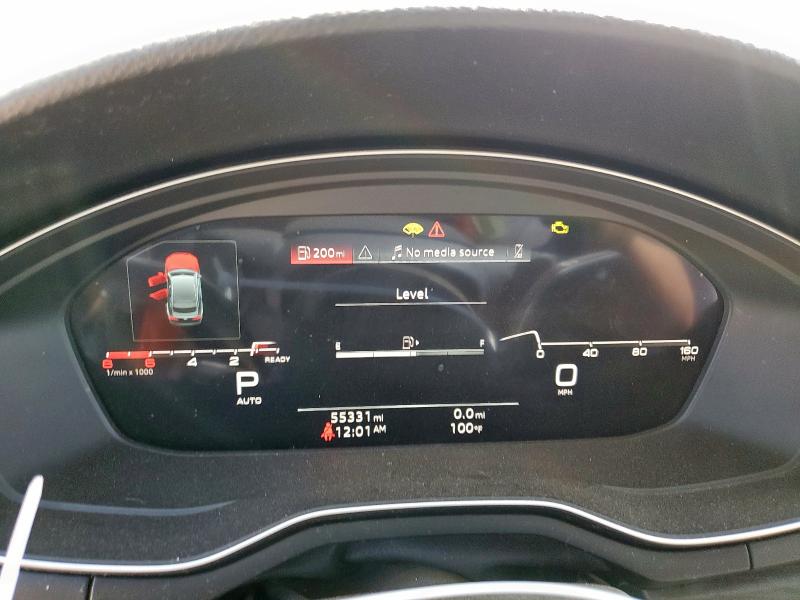 Photo 9 from auction – 2021 AUDI A5 PREMIUM with VIN WAUCBCF59MA044944