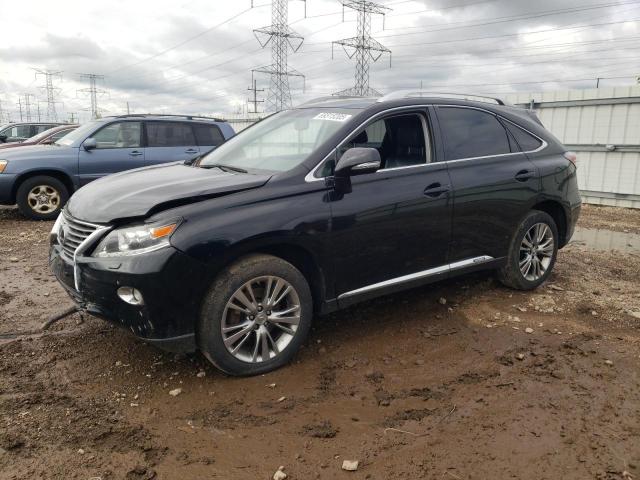LEXUS RX 450H 2013 with VIN JTJBC1BA3D2442418 - Photo from auction