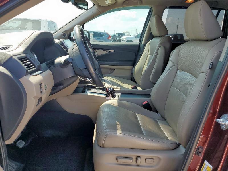 Photo 7 from auction – 2018 HONDA PILOT ELIT with VIN 5FNYF6H04JB068202
