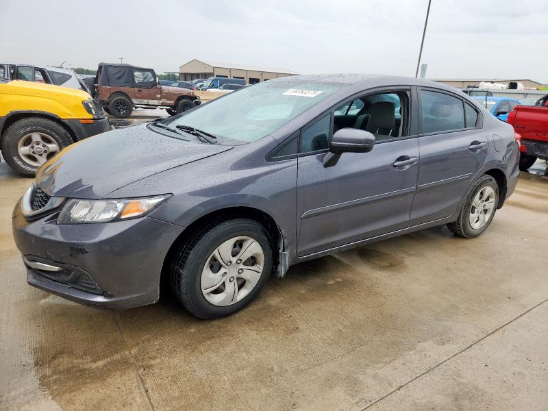 HONDA CIVIC LX 2014 with VIN 19XFB2F59EE057461 - Photo from auction