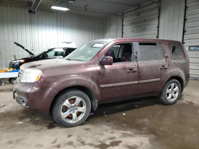 HONDA PILOT EXL 2013 with VIN 5FNYF4H5XDB016528 - Photo from auction