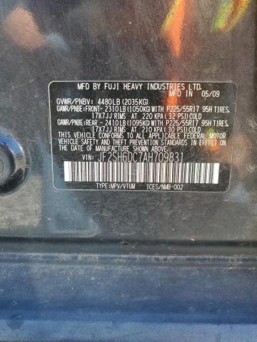 Photo 14 from auction – 2010 SUBARU FORESTER 2 with VIN JF2SH6DC7AH709831
