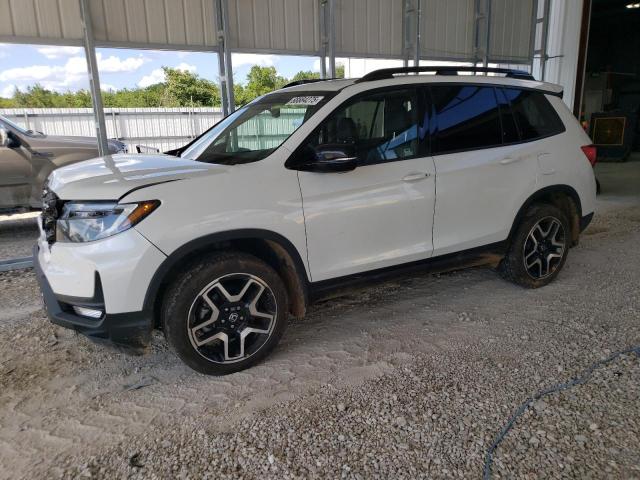 HONDA PASSPORT E 2022 with VIN 5FNYF8H01NB015037 - Photo from auction