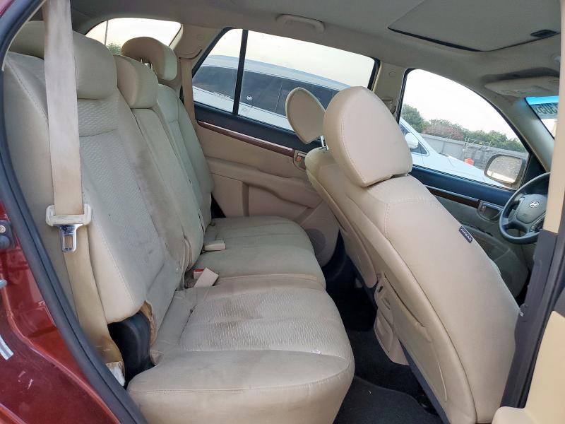 Photo 11 from auction – 2009 HYUNDAI SANTA FE G with VIN 5NMSG13D89H263360