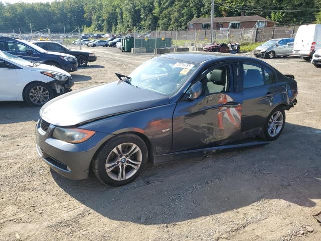 BMW 328 I 2008 with VIN WBAVA37568NL57281 - Photo from auction