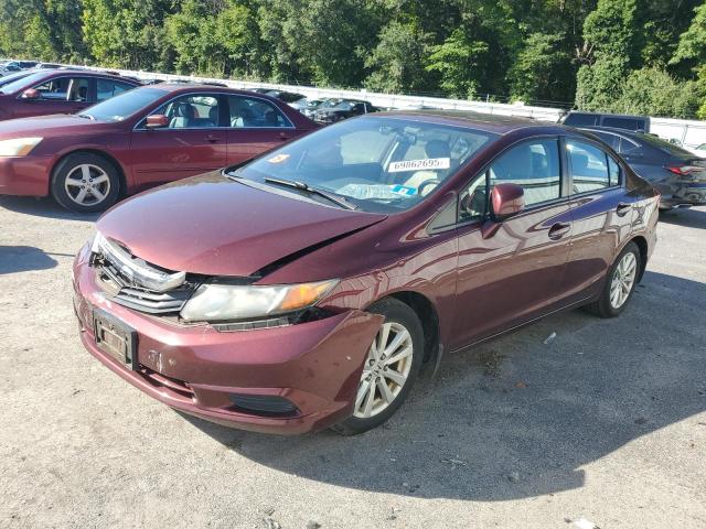 HONDA CIVIC EXL 2012 with VIN 19XFB2F94CE327339 - Photo from auction