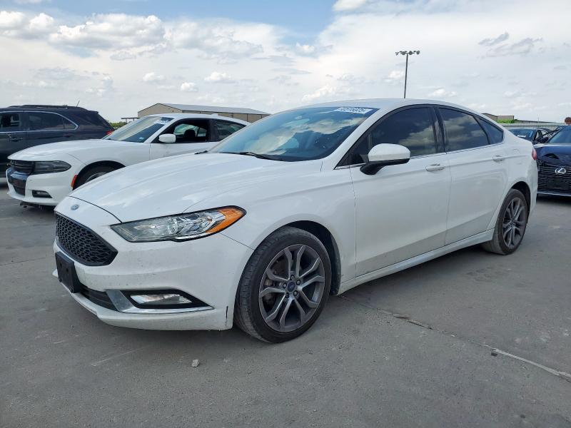 FORD FUSION SE 2017 with VIN 3FA6P0HD3HR263811 - Photo from auction