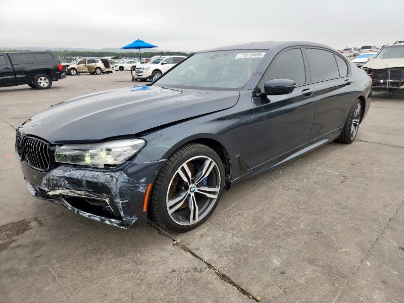 BMW 740 I 2017 with VIN WBA7E2C34HG740975 - Photo from auction