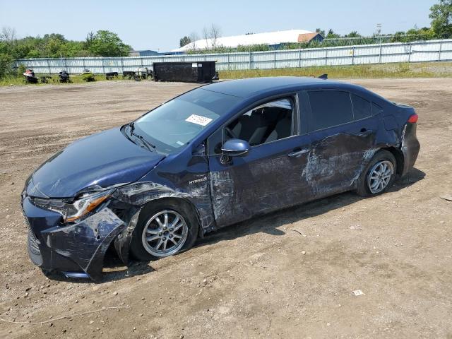 TOYOTA COROLLA LE 2021 with VIN JTDEAMDE5MJ033320 - Photo from auction