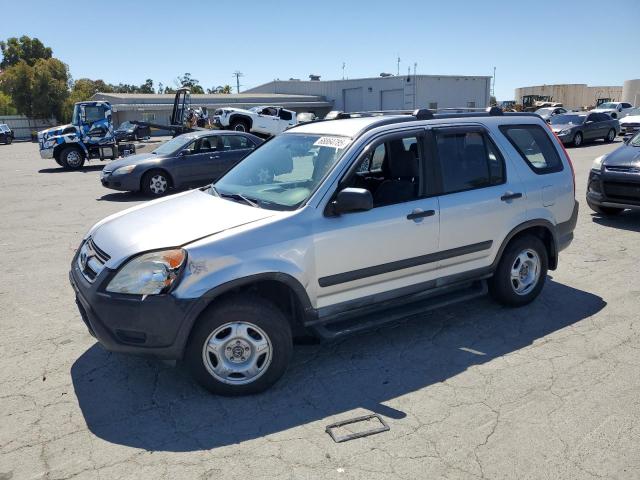 HONDA CR-V LX 2002 with VIN JHLRD684X2C005121 - Photo from auction
