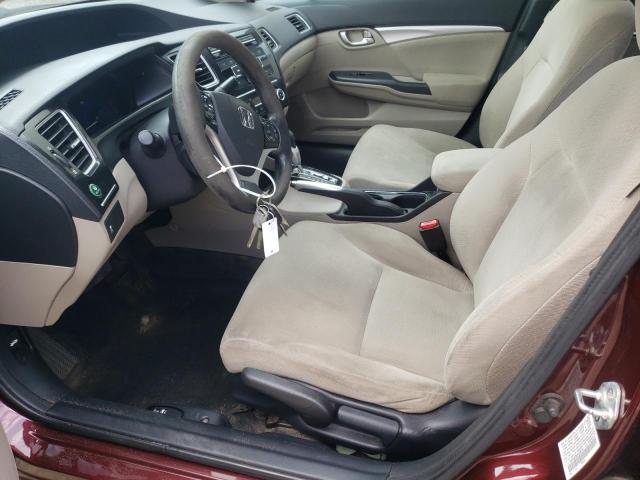 Photo 7 from auction – 2013 HONDA CIVIC EX with VIN 19XFB2F86DE236761