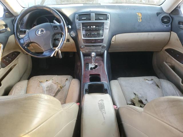 Photo 8 from auction – 2008 LEXUS IS with VIN JTHBK262985083058