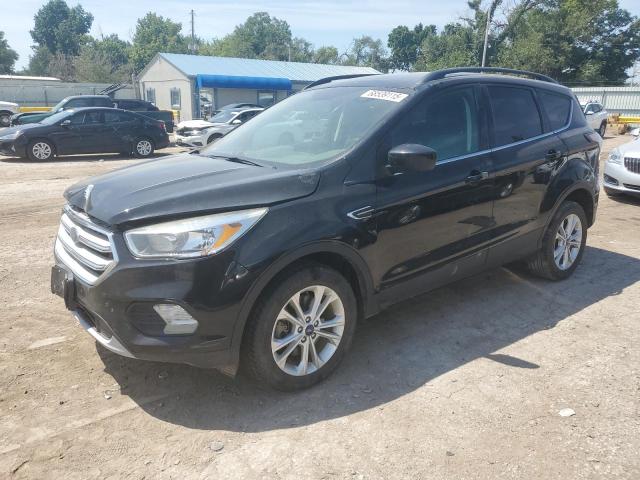 FORD ESCAPE SE 2018 with VIN 1FMCU9GD8JUB75679 - Photo from auction