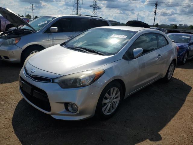 KIA FORTE EX 2014 with VIN KNAFX6A88E5219020 - Photo from auction