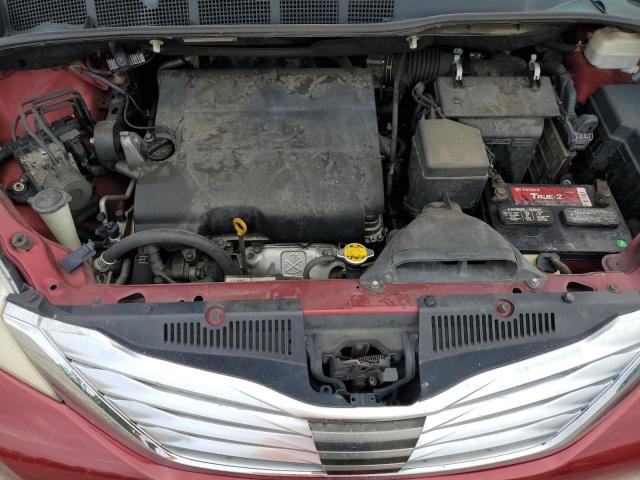 Photo 12 from auction – 2012 TOYOTA SIENNA XLE with VIN 5TDYK3DC4CS262821