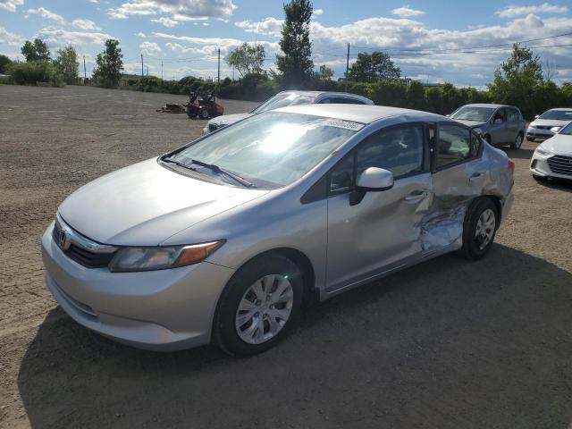 HONDA CIVIC LX 2012 مع رقم تعريف المركبة 2HGFB2F48CH112623 - صورة من المزاد