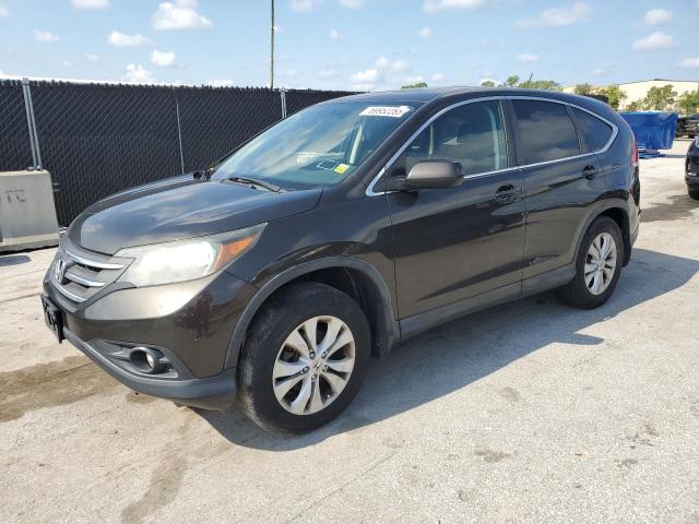 HONDA CR-V EX 2013 with VIN 5J6RM4H56DL000554 - Photo from auction